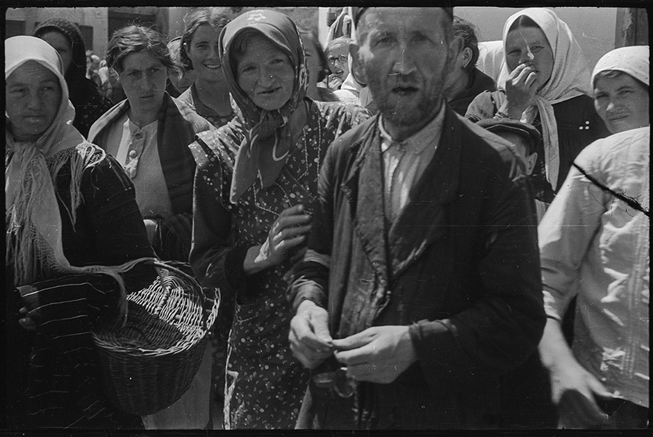 В еврейском гетто. Польша, 1940-1941 годы.