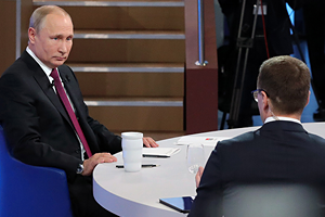 «Одно дело, когда министр скажет, а другое — когда я» Главные цитаты с прямой линии Путина