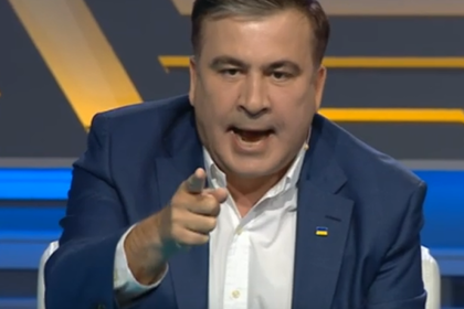 Саакашвили и Ляшко покричали друг на друга в прямом эфире: Украина: Бывший СССР: Lenta.ru