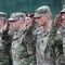 Военнослужащие армии США на церемонии открытия военных учений Rapid Trident-2017