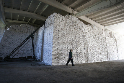 В России рекордно упали цены на сахар