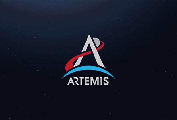 Логотип лунной программы Artemis