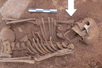 Обнаружены следы древнего масового убийства детей