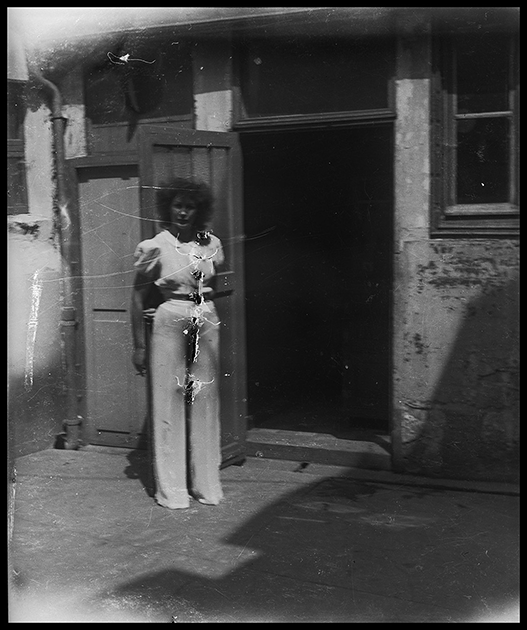 Портрет молодой женщины. Предположительно, Франция, 1945 год.
