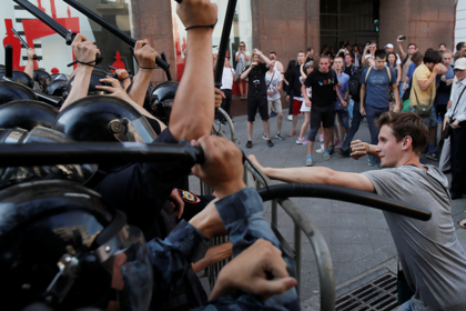 Митинг в Москве 27 июля расценили как массовые беспорядки