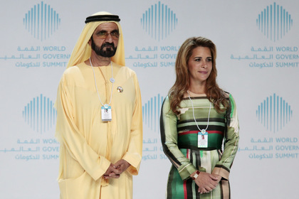 Шейх Мохаммед бин Рашид и его жена принцесса Хайя