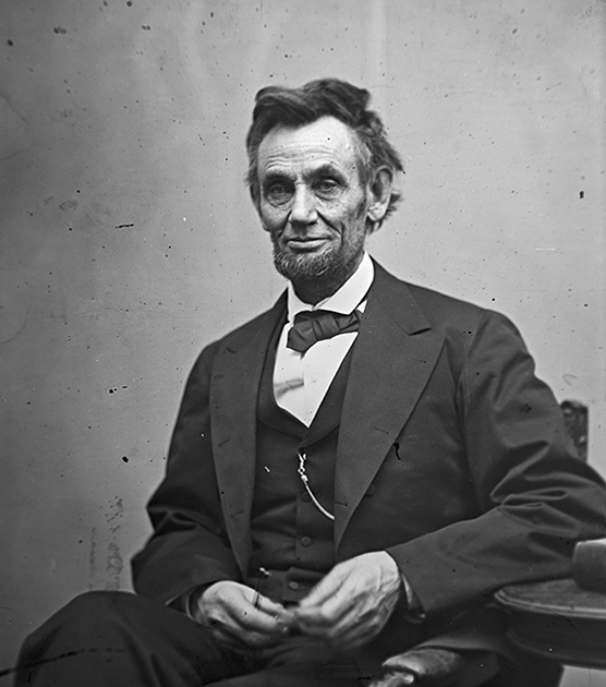 Президент Авраам Линкольн в галстуке-бабочке