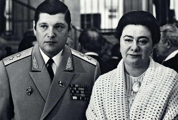 Галина Брежнева с мужем Юрием Чурбановым, 1981 год