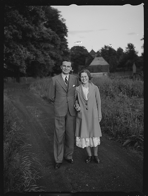 Портрет супружеской пары. Англия, 1939 год

