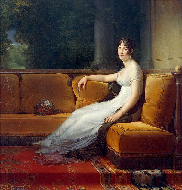 Жозефина Богарне была главной любовью в жизни Наполеона. Он одарил подарками и титулами не только ее, но и ее сыновей от первого брака. Франсуа Жерар. «Портрет Жозефины»