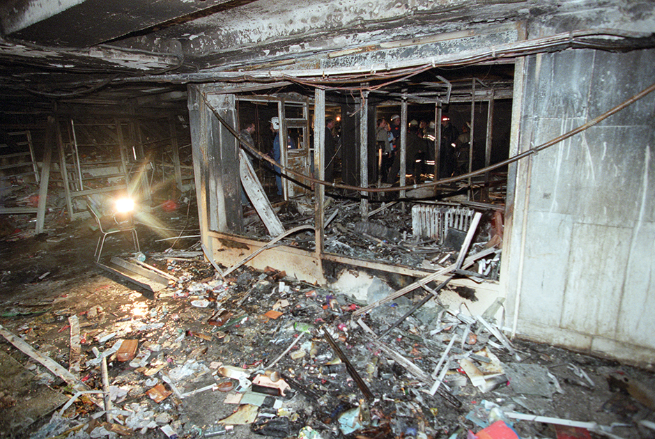 Взрыв в подземном переходе под Пушкинской площадью, 2000 год