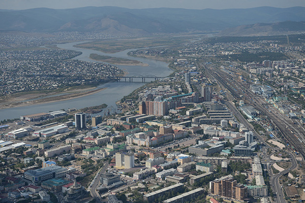 Вид Улан-Удэ