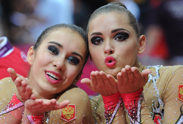 Олимпийские игры-2012. Лондон. Алина Макаренко (слева) и Каролина Севастьянова