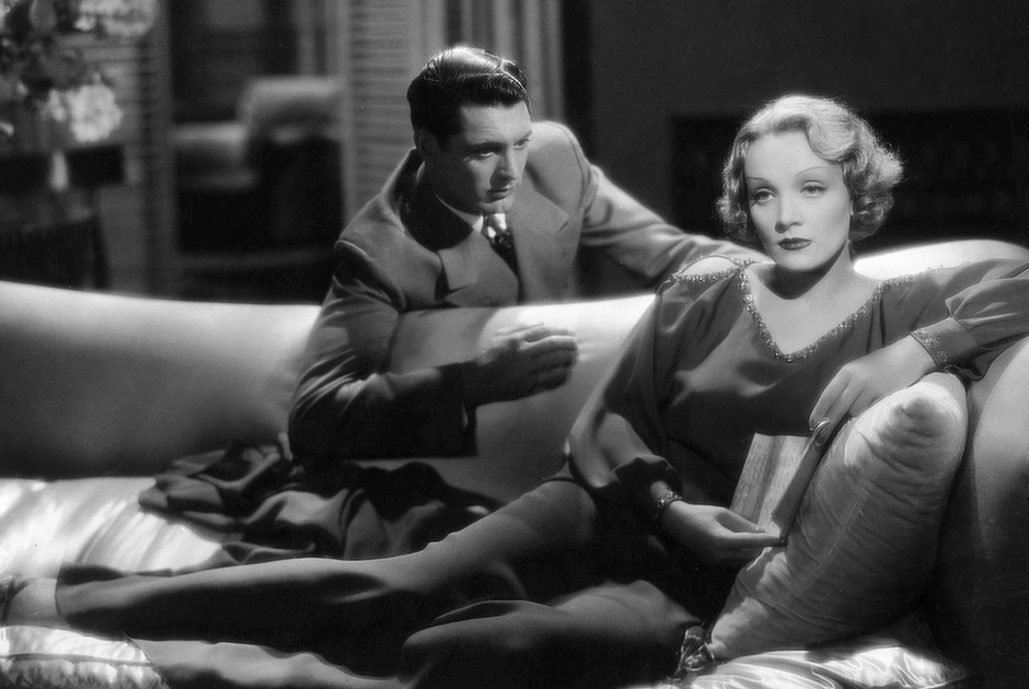 Марлен Дитрих и Кэри Грант в фильме «Белокурая Венера», 1932 год