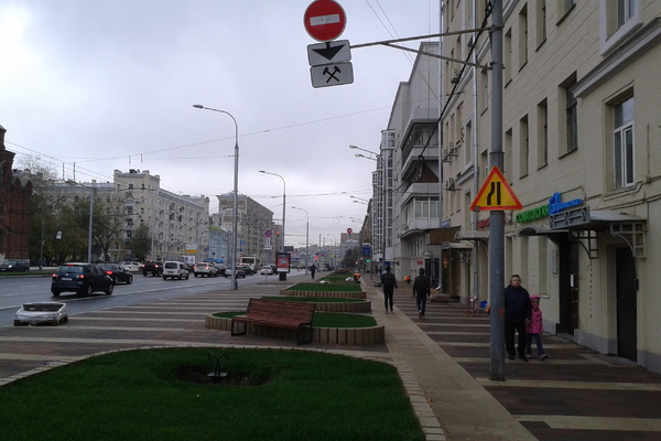 Новослободская улица в Москве