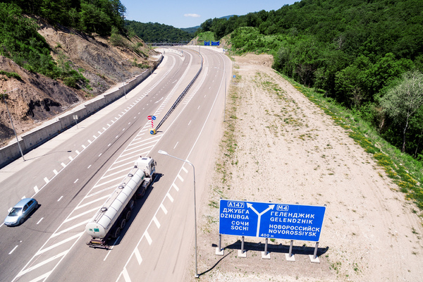Участок федеральной автомобильной дороги М-4 «Дон» в Краснодарском крае