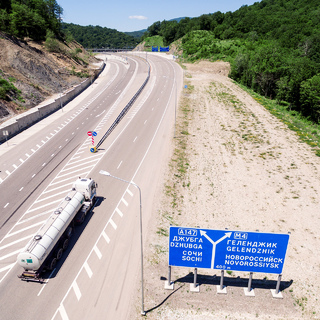 Участок федеральной автомобильной дороги М-4 «Дон» в Краснодарском крае