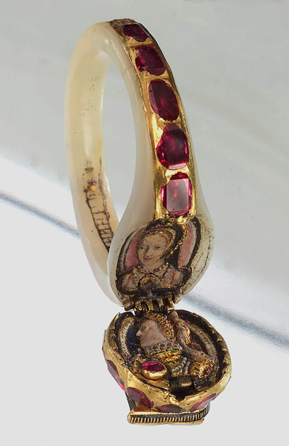 Кольцо королевы Елизаветы I, около 1560 года. 