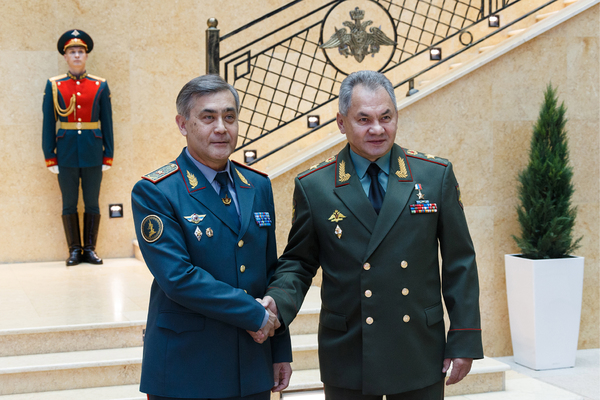 Нурлан Ермекбаев и Сергей Шойгу