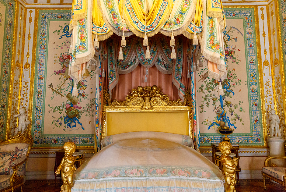Кровать Павла I в Павловском дворце — летней резиденции императора