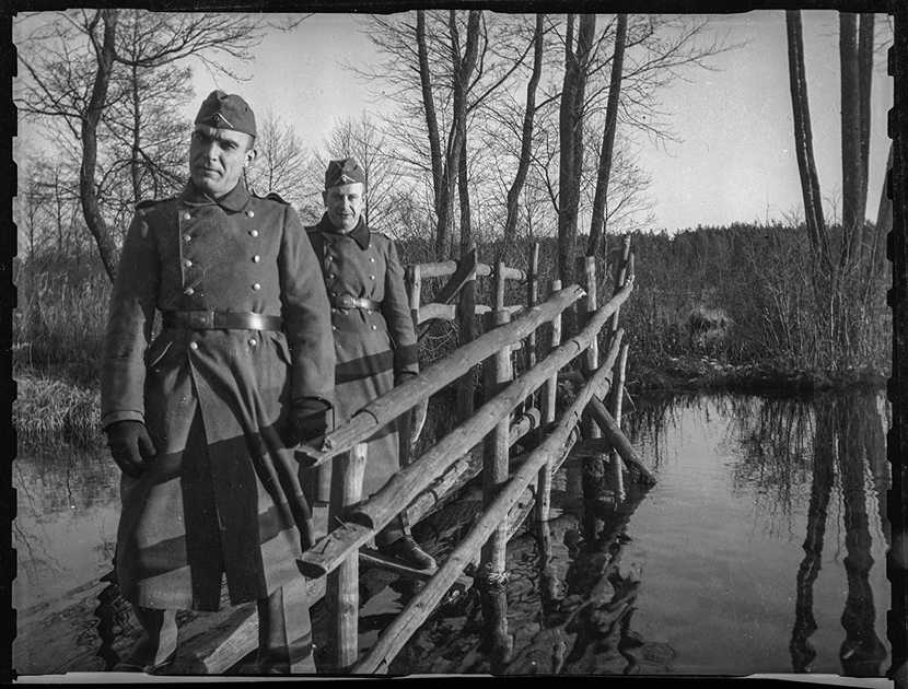 Немецкие полицейские ГФП. Западная Украина, 1941-1942 годы.