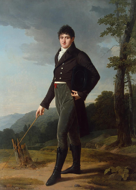 Портрет графа Андрея Безбородко кисти Робера Лефевра (1804 год)