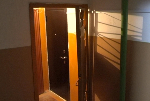 Дверь в квартиру Софьи Жуковой
