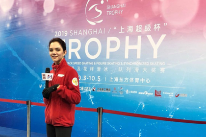 Медведева выиграла короткую программу турнира в Шанхае