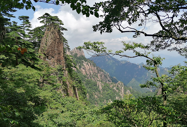 Вид с гор Хуаншань