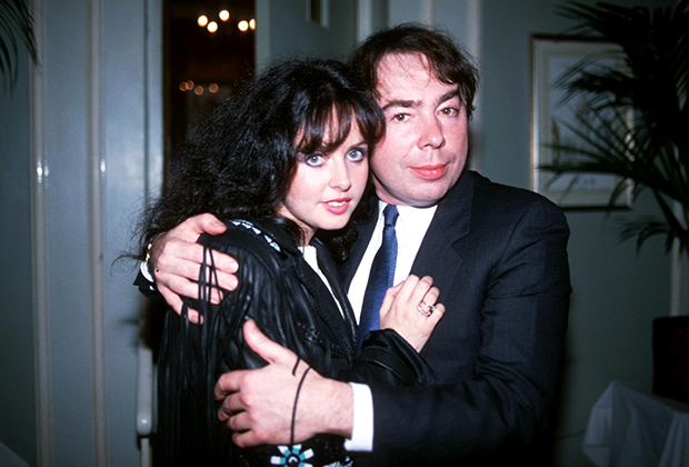 Декабрь 1985 года. Сара Брайтман и Эндрю Ллойд-Уэббер перед премьерой «Отверженных» в Лондоне