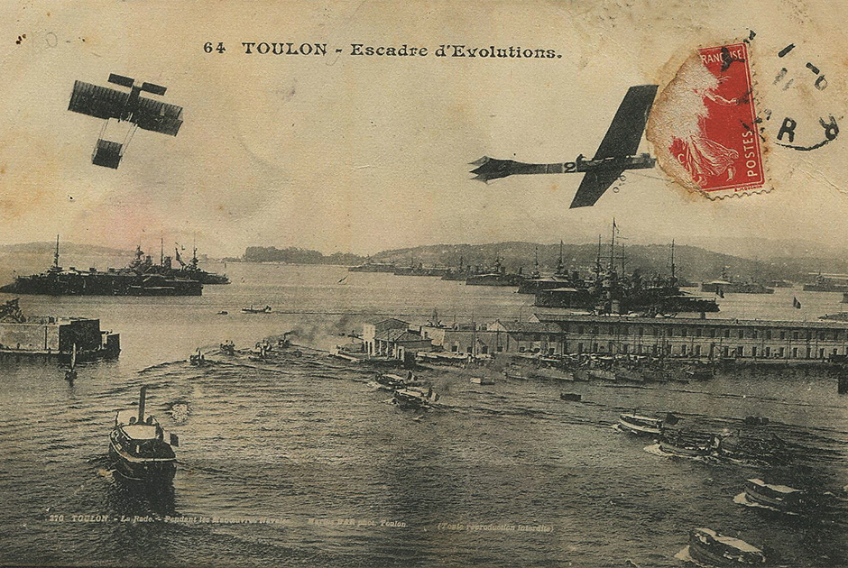 1911 год. Тулонская гавань 
