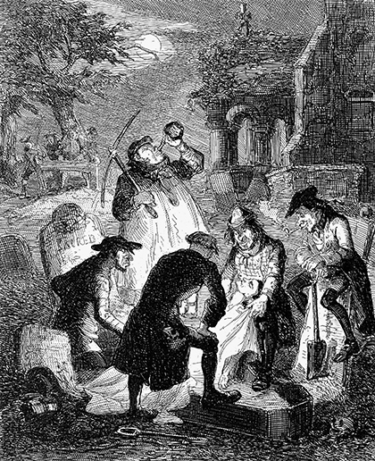 Расхитители могил, 1867