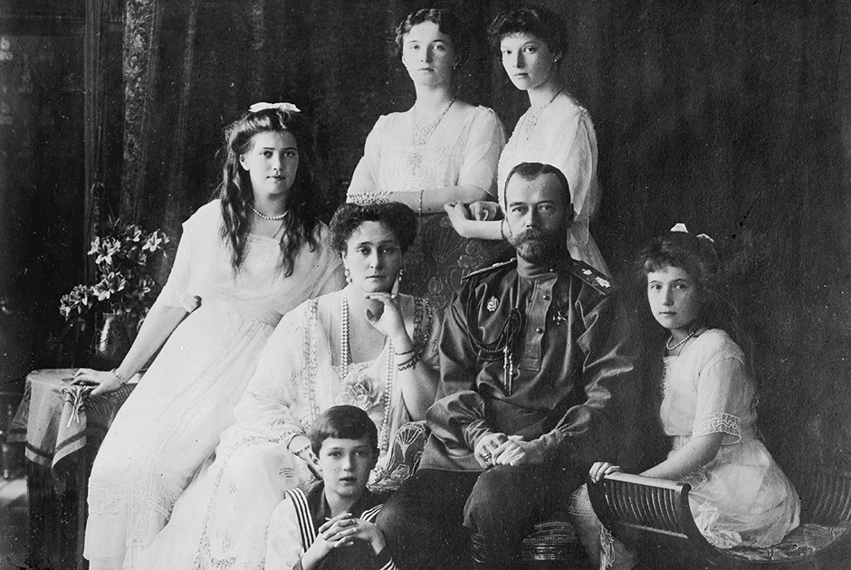 Николай II и его семья в 1910-е годы