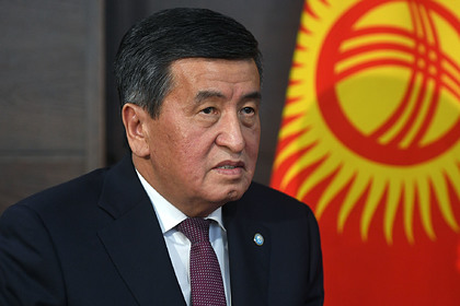 Киргизский президент призвал повысить уровень дипломатии