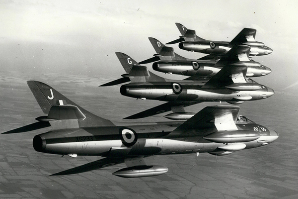 Самолеты Hawker Hunter