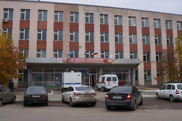 Здание Марксовской районной больницы