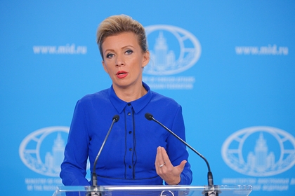 Захарова призвала помочь Украине развести силы в Донбассе