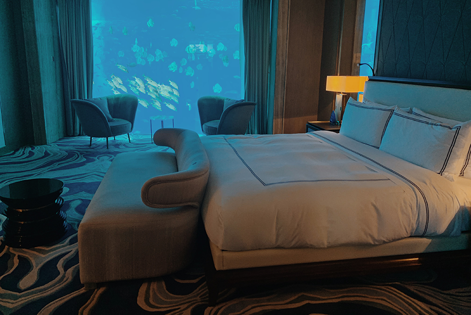Самый дорогой номер Neptune в семизвездочном отеле Atlantis Sanya.