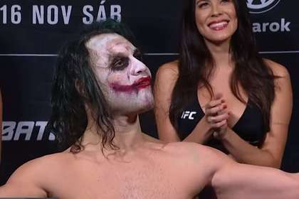 Боец UFC перевоплотился в Джокера и покорил фанатов