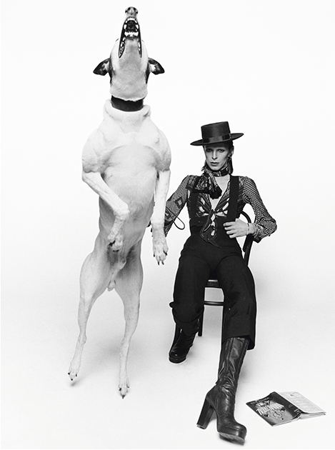 О'Нилл тесно сотрудничал с британским музыкантом Дэвидом Боуи. Фотограф устроил артисту фотосессию к выходу его восьмого студийного альбома Diamond Dogs, релиз которого состоялся в 1974 году.  