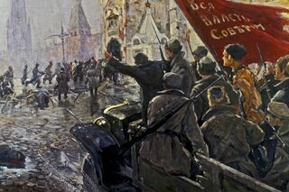 «Вступление Красной гвардии в Кремль. Москва, 2 ноября 1917 года»
