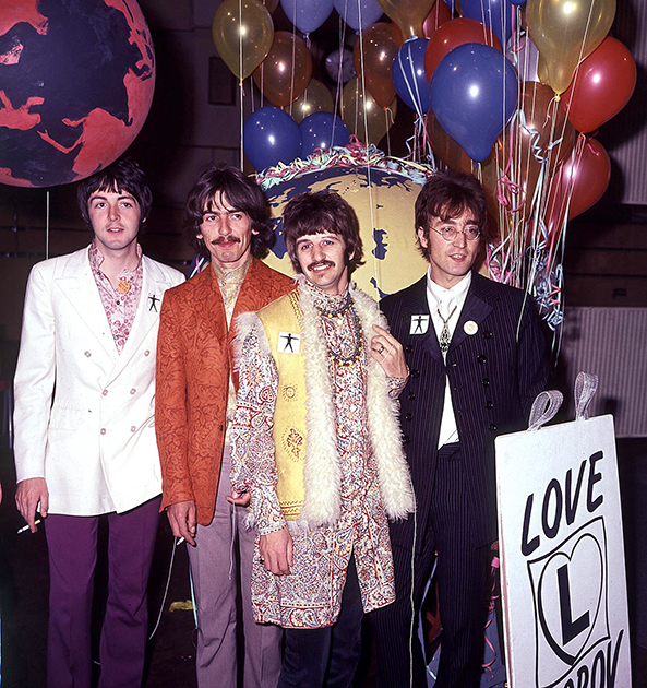 Группа The Beatles в Лондоне, 1967 год