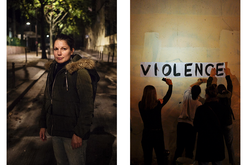 Матильда (фото слева) изучает ювелирное искусство в Марселе. Она пережила домашнее насилие, когда ей был 21 год. Она долго не могла смириться.