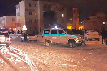 В России после взрыва в жилом доме рухнула стена