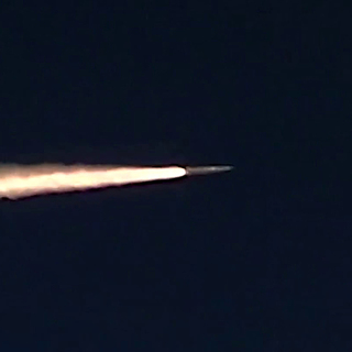 Пуск гиперзвуковой аэробаллистической ракеты комплекса «Кинжал»