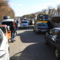 Очередь из автомобилей перед КПП «Александровка»