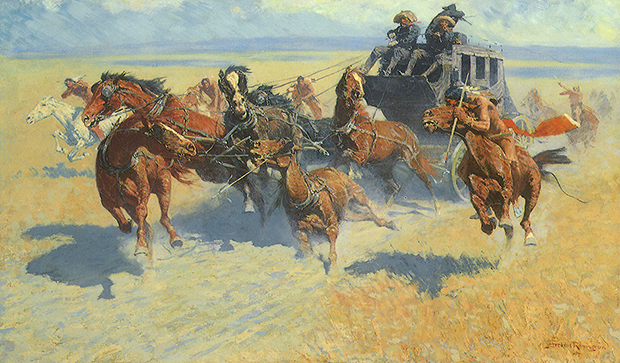 Расцвет ковбоев пришелся на эпоху так называемых «индейских войн», поэтому конфликты с индейцами, в том числе и вооруженные, были постоянными спутниками ковбойской жизни