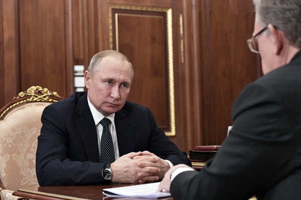 Владимир Путин и Алексей Кудрин