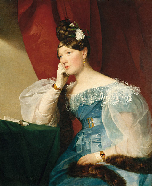Фридрих Амерлинг «Портрет графини Юлии фон Война», 1832 год