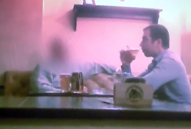 Кадры из видео с предполагаемым российским шпионом в Белграде